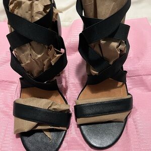 Torrid Elegant Black Strappy Women's Sandals